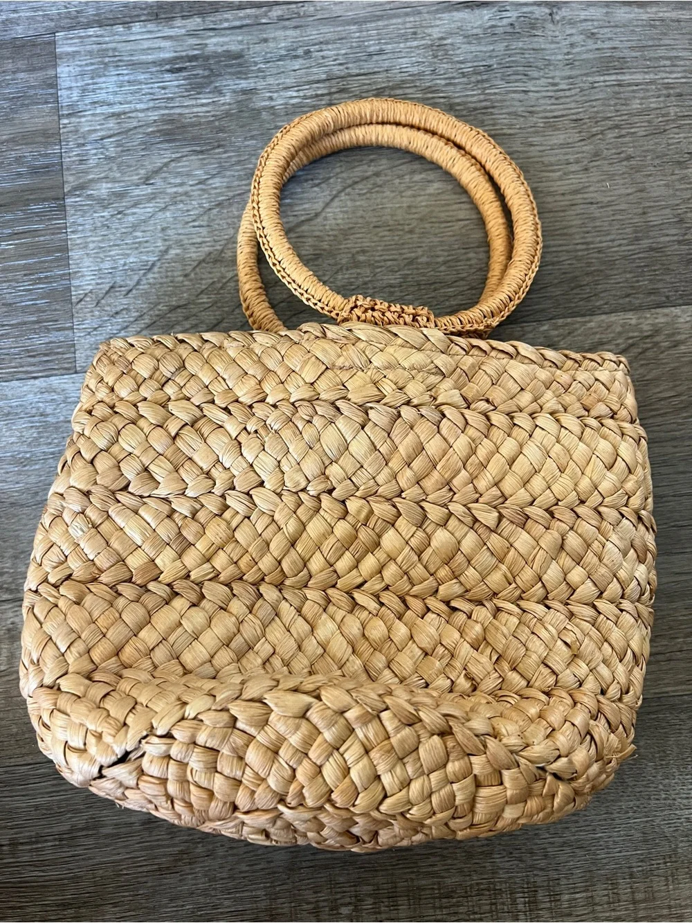 L*Space Bella Raffia Bag in Natural